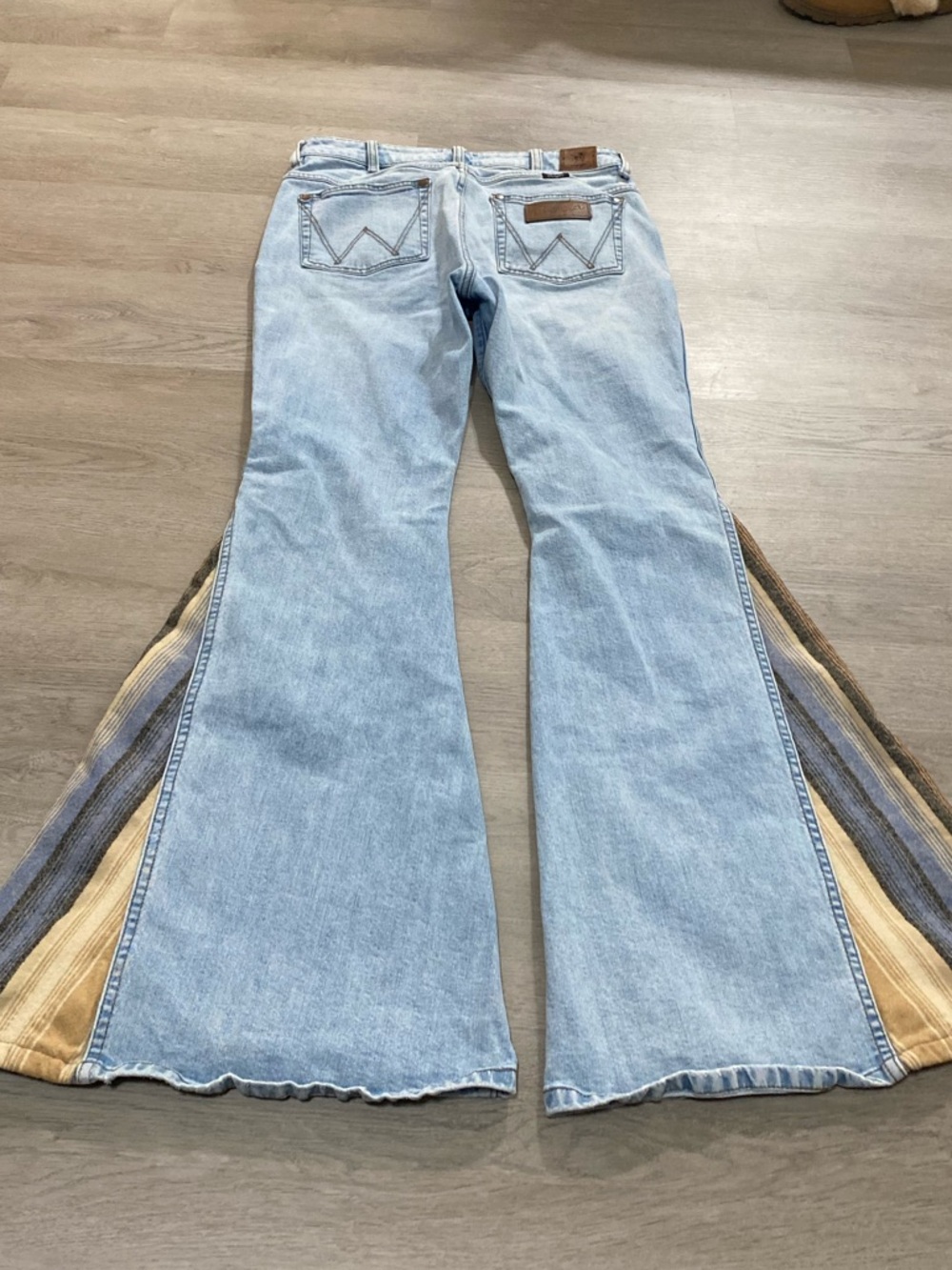 Wrangler X Pendelton Women's Trumpet Flare Jean Western Cowgirl 29 Long Tall - Picture 4 of 14